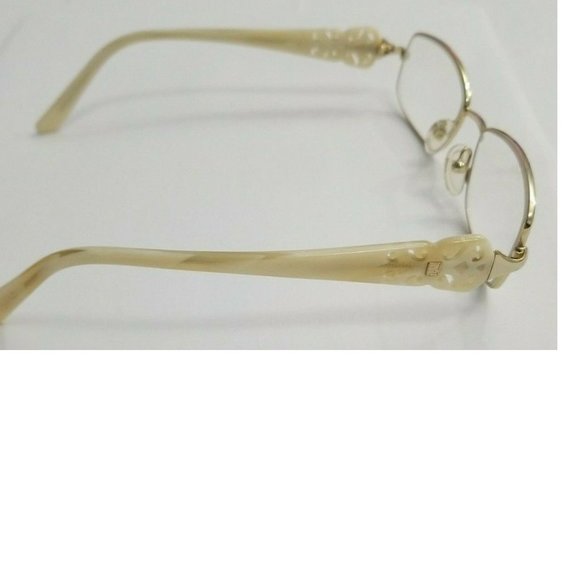 Fendi F897 Full Rim Gold Eyeglasses 51/17 135 Ital - Picture 2 of 9